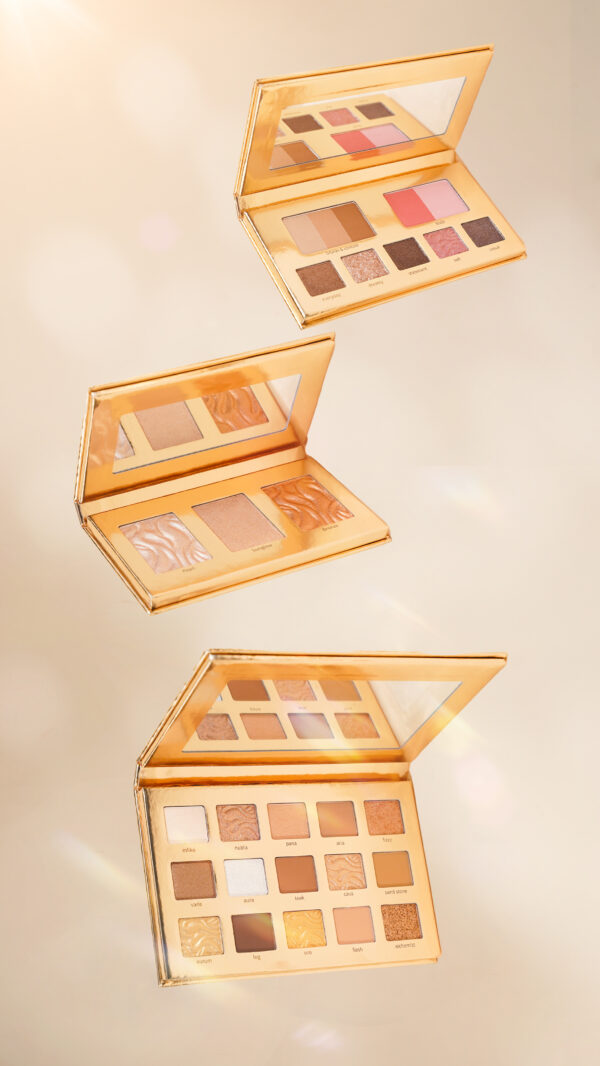golden theme eyeshadow (customized plate & color) - Image 3