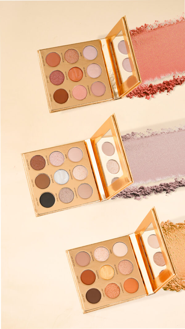 golden theme eyeshadow (customized plate & color) - Image 5