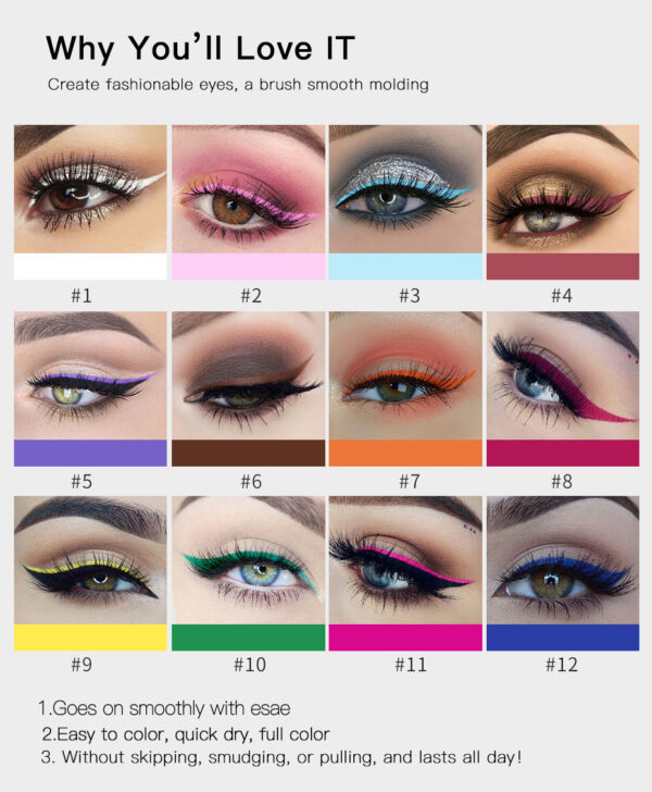 Colorful eyeliner - Image 5