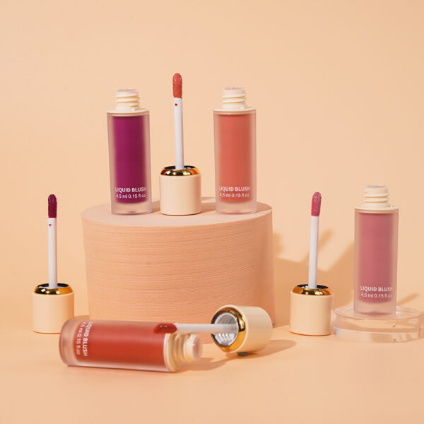 Liquid Blush – Buildable, Long-Lasting Color for Cheeks and Lips – Natural, Dewy Finish, Easy Application - Image 3