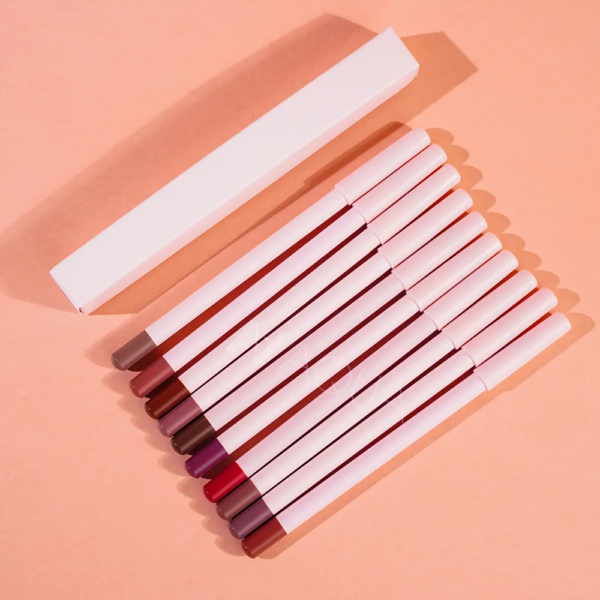 pink lip liner ,long lasting ,matte ,high pigment ,Anti-smudge, easy to color