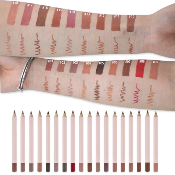pink lip liner ,long lasting ,matte ,high pigment ,Anti-smudge, easy to color - Image 4