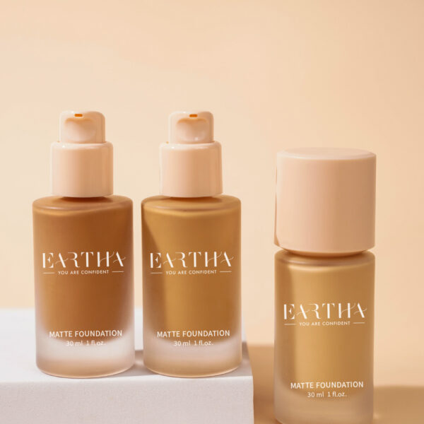 matte Foundation – Full Coverage, Smooth, Long-Lasting, Oil-Free - Image 2