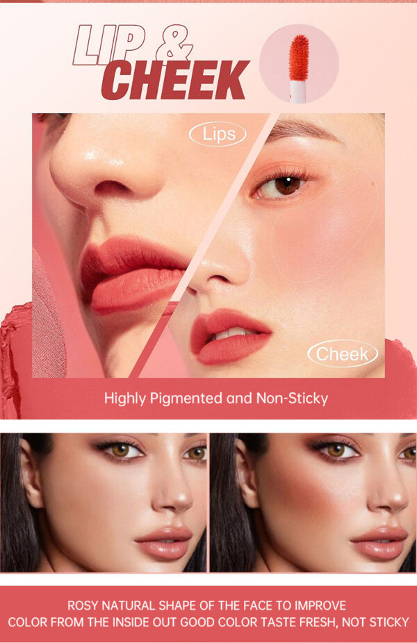 liquid blush Brighten skin tone, natural and long-lasting - Image 4