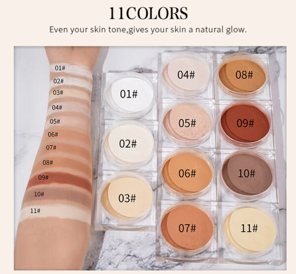Setting Powder-Oil control, makeup setting, natural - Image 5