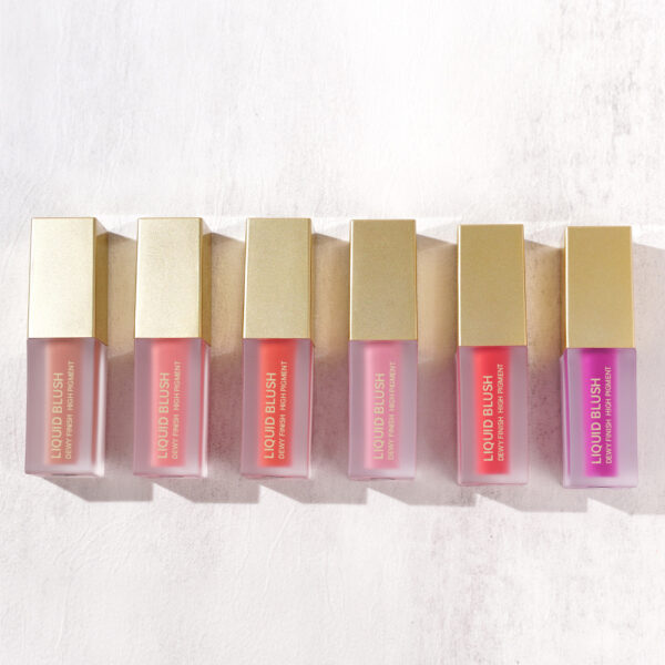 Golden Liquid Cream Blush – Multi-Use, Hydrating Formula , Natural Finish, Long-Lasting Wear - Image 3