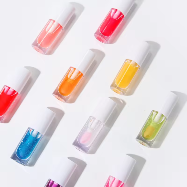 Lip Oil-White round moisturizing