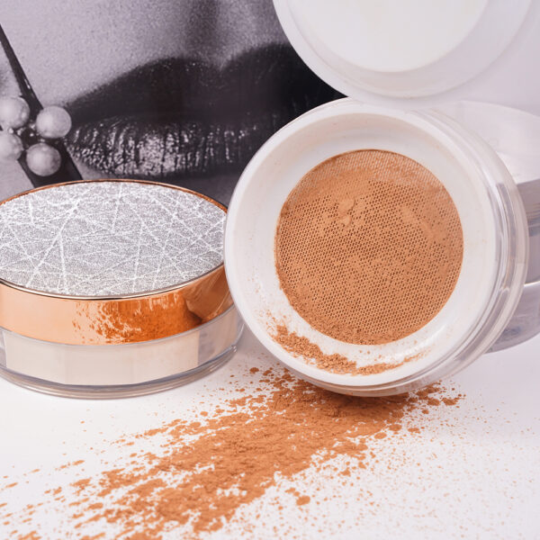 makeup powder,silver round container,oil control,matte - Image 4