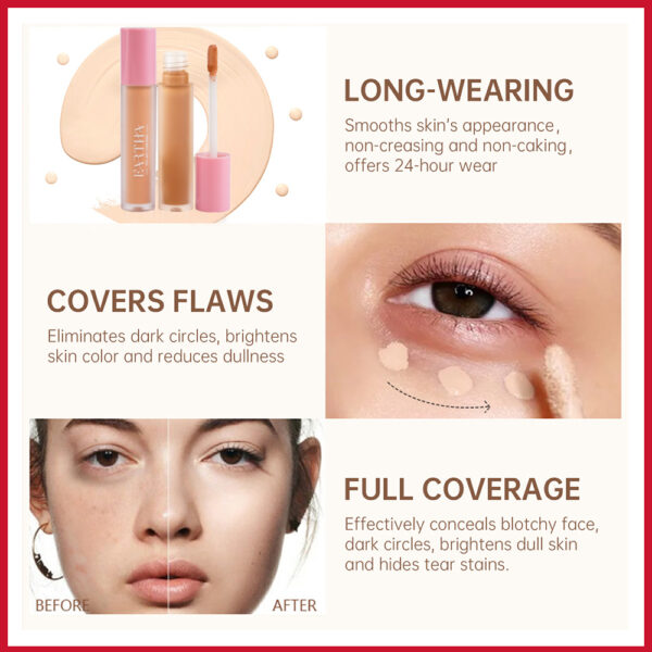 pink concealer-matte finish,Lightweight and Comfortable - Image 6