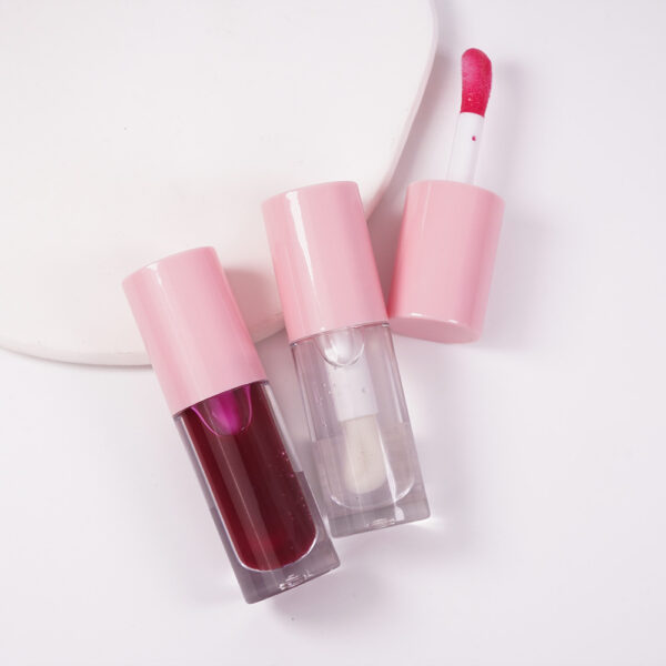 Pink, cute, multiple color options, Buildable Coverage Lip Oil - Image 4