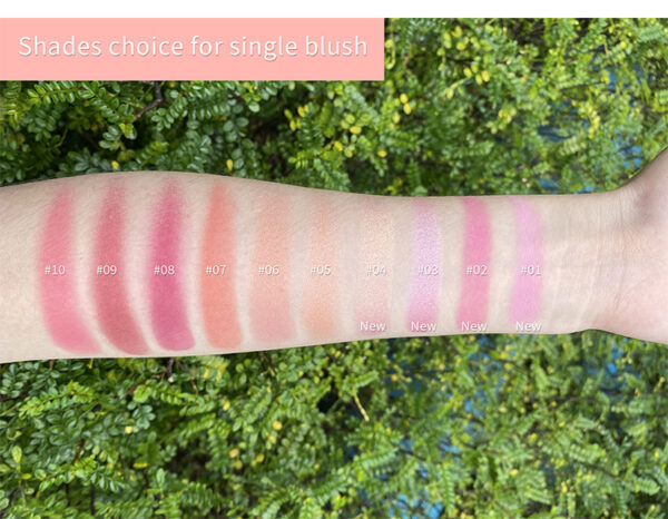 Black, High pigment, Multiple colors, Customized, Blendable, Thin, Natural Blush - Image 5